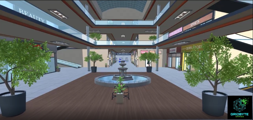 The Mall. A first look at the arena